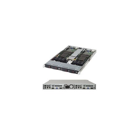 Supermicro SuperServer Two Node Dual LGA2011 1000W 1U Twin Server BareboneSyst SYS-1028TR-TF